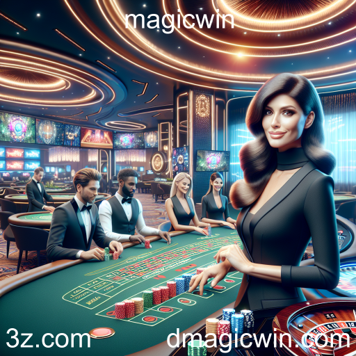 A Experiência do Cassino Ao Vivo no Magicwin: Jogue com Dealers Reais!